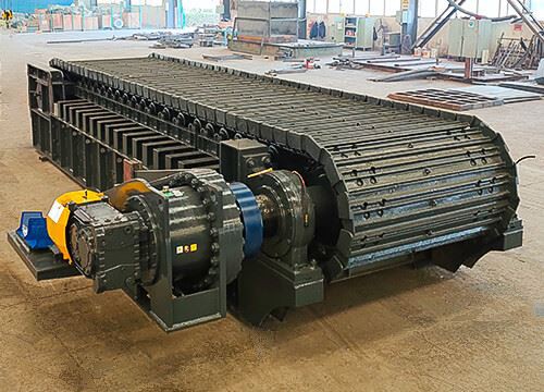 Přizpůsobitelný zástěnový podavač používaný pro uhlí / těžbu / měděnou rudu / sádru / jíl